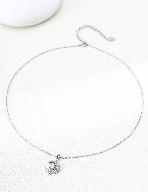 Wishing Star Series Zirconia Necklace