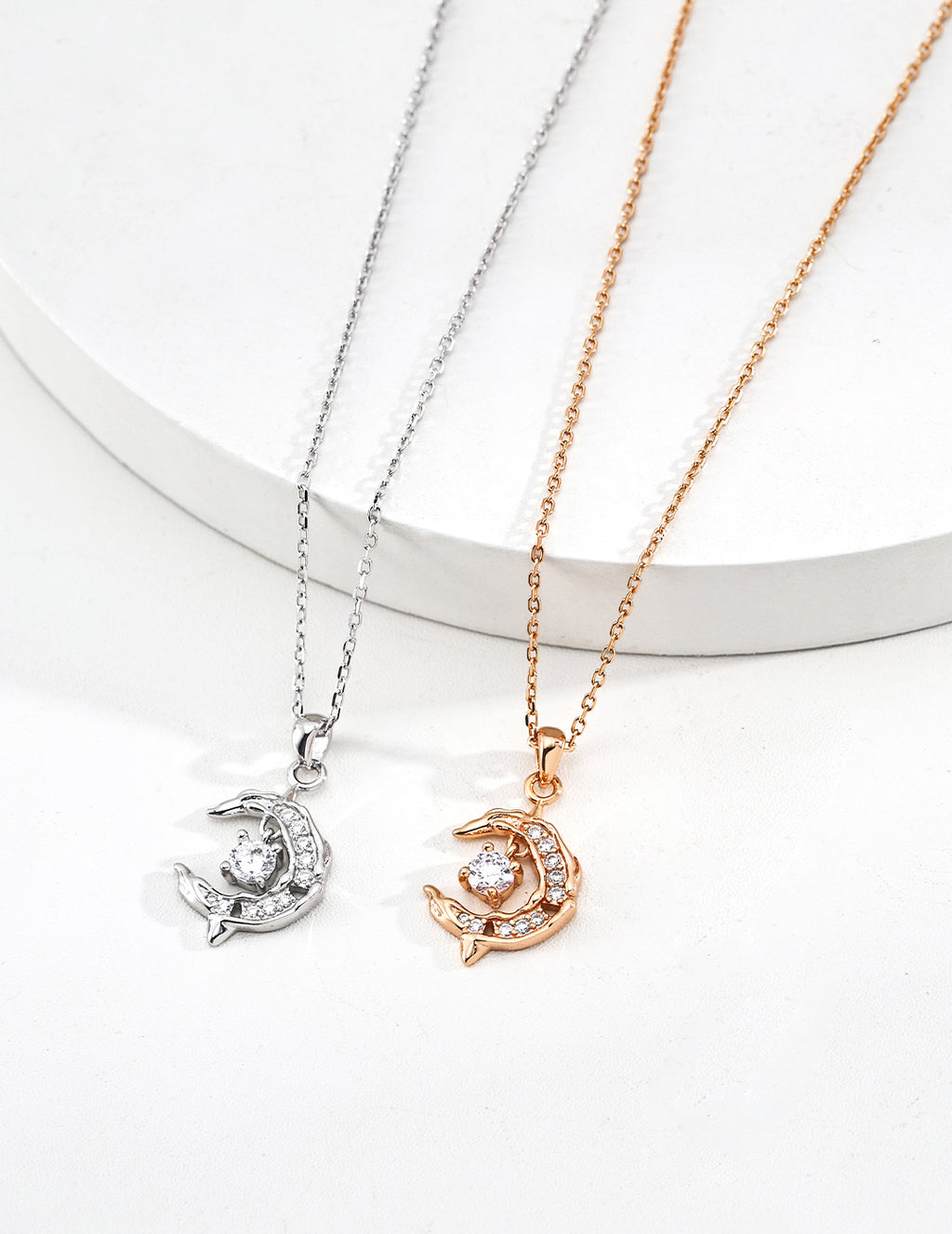 Wishing Star Series Zirconia Necklace