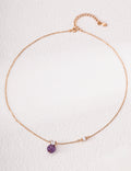 Amethyst Pearl Necklace